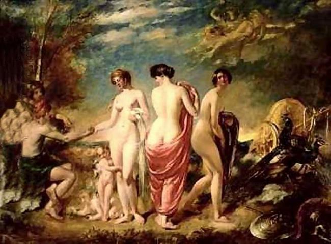 William Etty The judement of Paris